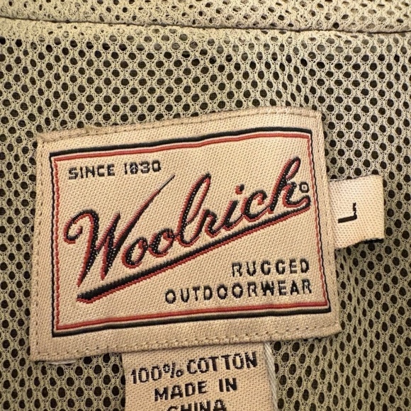 Woolrich Men’s Outdoor Fishing Utility Vest (L)- Military Green - Picture 9 of 11